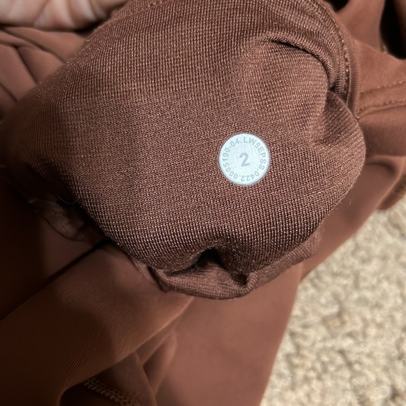 Lululemon Wunder Train High-Rise Tight with Pockets 25" Everlux Roasted Brown 2 - Picture 10 of 10
